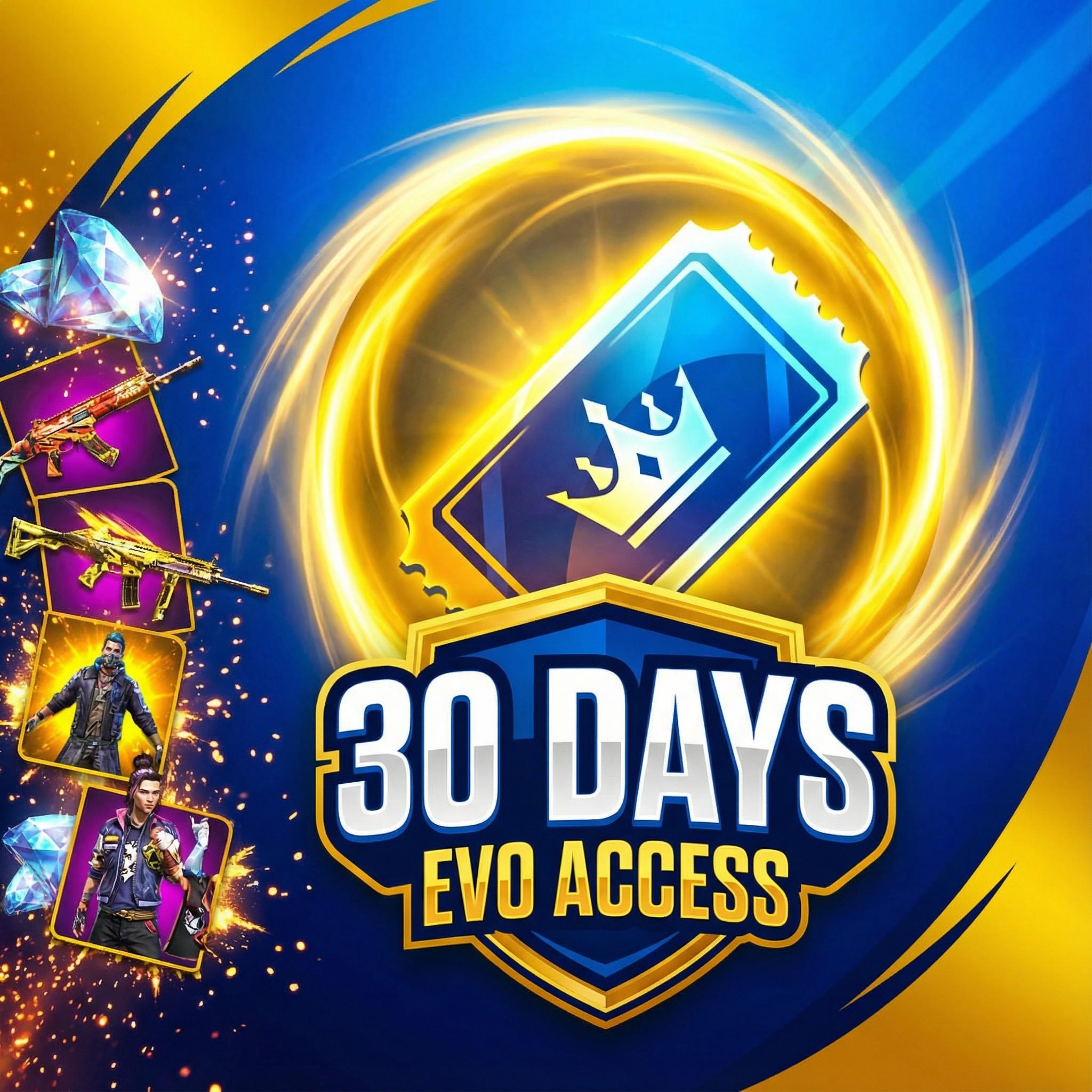 EVO ACCESS 30 DAYS - FREE FIRE